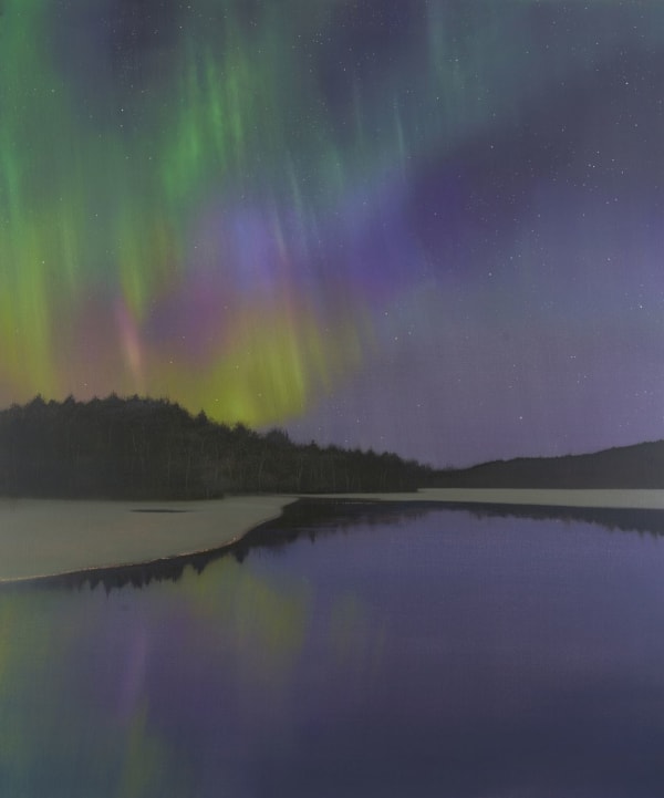 Nick Jones, Aurora Reflected, Nellim, Finland, 2016