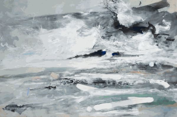 Bob Aldous New paintings on silk and canvas