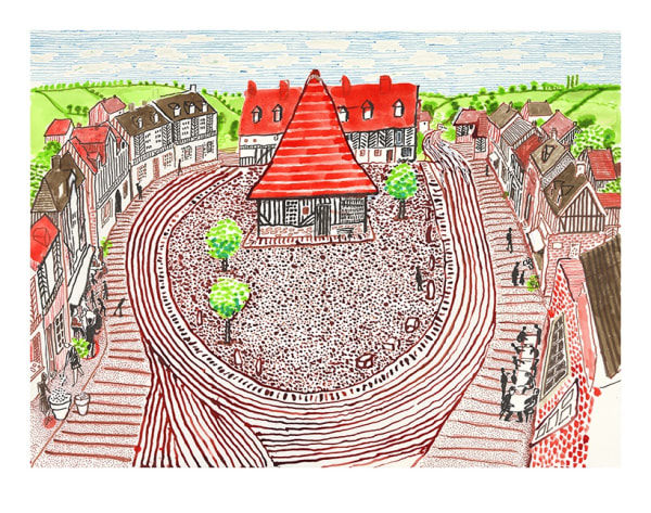 Beuvron-en-Auge Panorama, 2019
