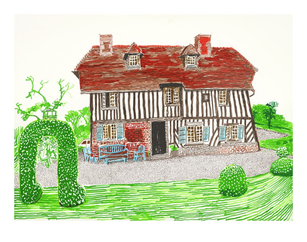 In Front of House Looking North, 2019