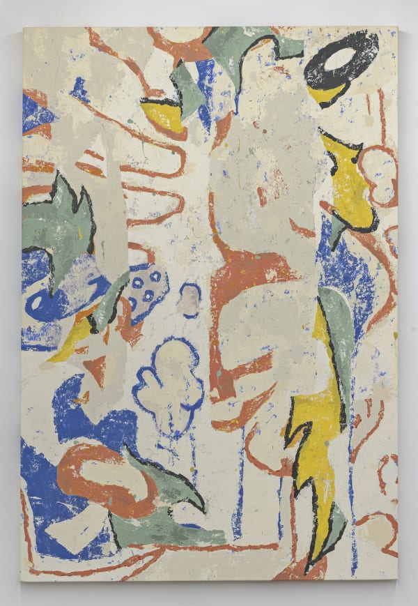 Untitled 3 2025 acrylic on canvas; unique 55 x 37 inches, unframed signed and dated verso $5,500 plus HST