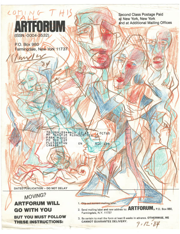 Harold Klunder, Untitled, 1984