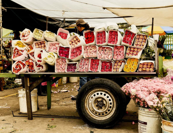 Luis Mora Untitled 16 (Paloquemao, Bogotá, Colombia), 2018 inkjet print on archival paper, framed 9 x 11 inches unique
