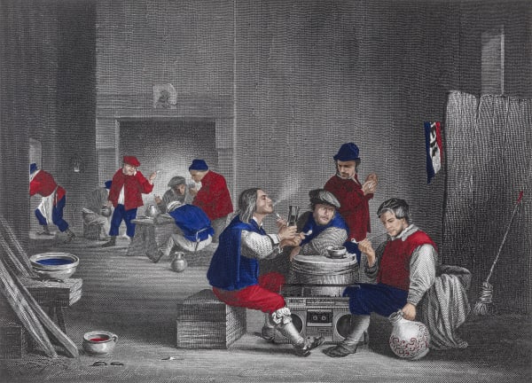 John Massey, The Smoking Room, 2019