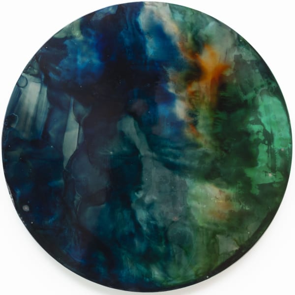 Yoshitaka Yazu - Passage_Mirror_Green Pool, 2018