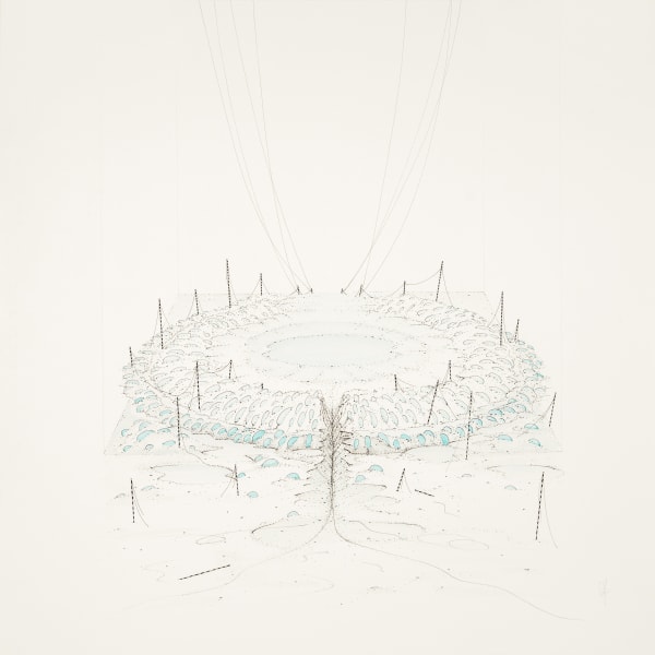 Michael Whittle Pit I (Self organising neural retina) 2017
