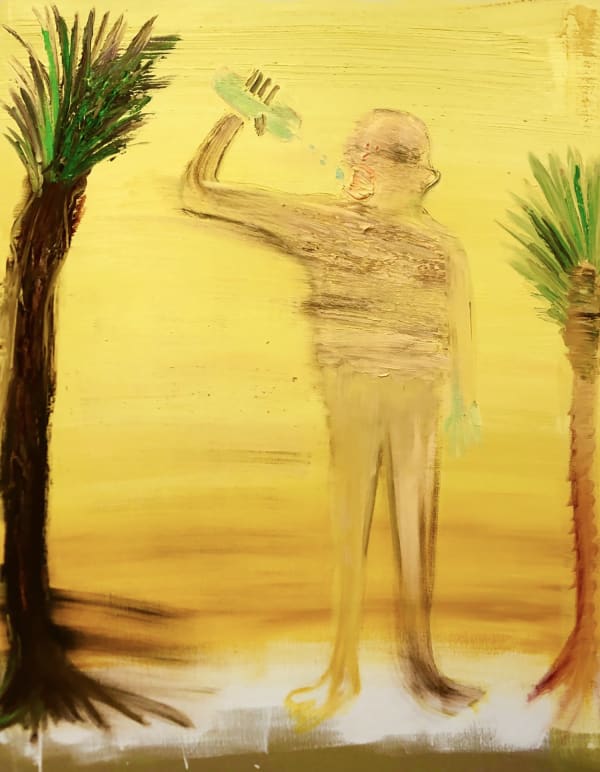 Shinya Azuma, Moisture, 2021, Oil on canvas, 162×130.3cm