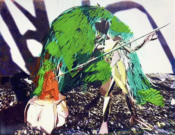 Hal Matsuda, Building a fire, 2024