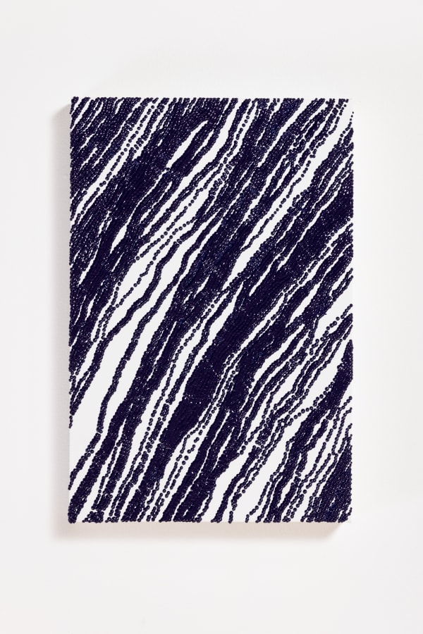 Mio Yamato, BLUE DOT, 2021, Oil on canvas, 41×27.3cm