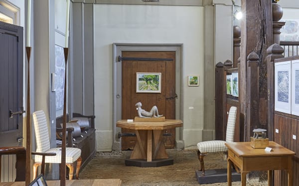 Interior of the Stables showing work during Festival, our pop up in 2019 © Pete Huggins