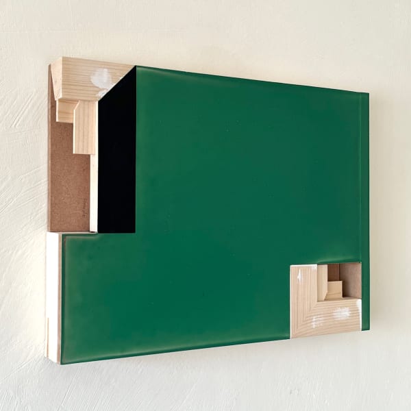 <span class="artist"><strong>Molly Thomson</strong></span>, <span class="title"><em>Green with Double Entrance</em>, 2022</span>