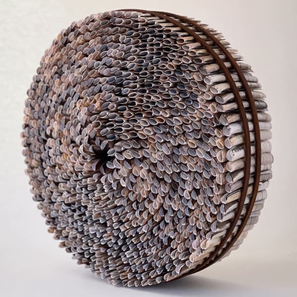 <span class="artist"><strong>Carolyn Brookes-Davies</strong></span>, <span class="title"><em>Pearl Shell Rim Vessel</em>, 2024</span>