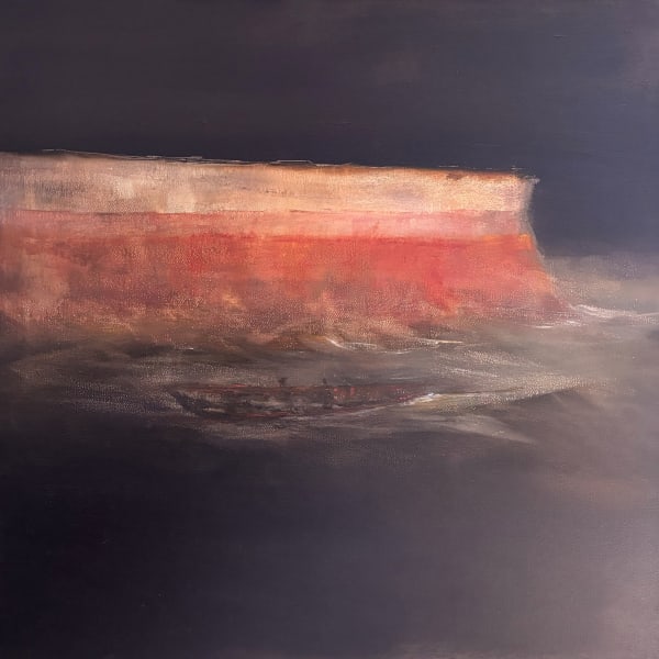 <span class="artist"><strong>Lorraine Bewick</strong></span>, <span class="title"><em>Low Tide Snettisham</em>, 2024</span>
