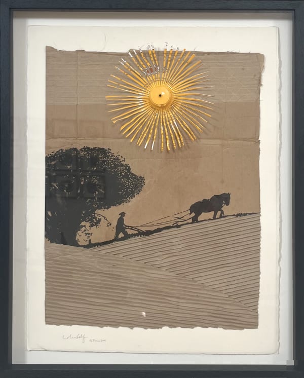 The Ploughman with Yellow Sun