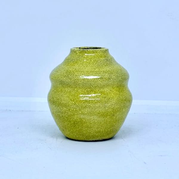 Raku Vessel XII
