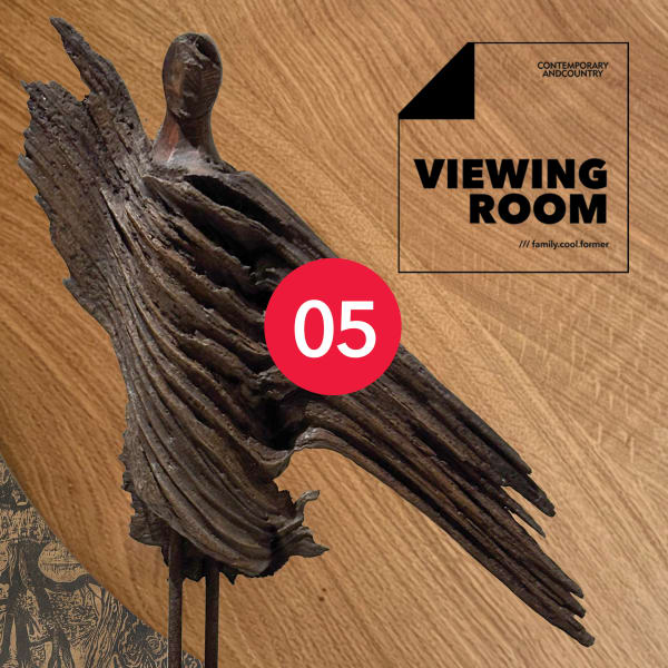 It's all about the wood, launching viewing room 05, New work by Roger Hardy - sculptor and printmaker, Tim Plunkett...