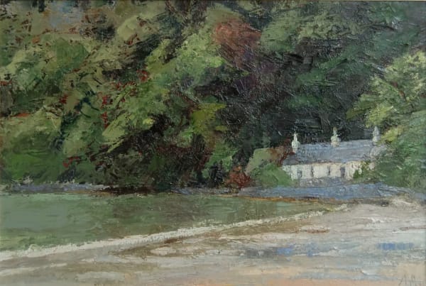 'Foxhole, Late Summer' Oil on board SOLD