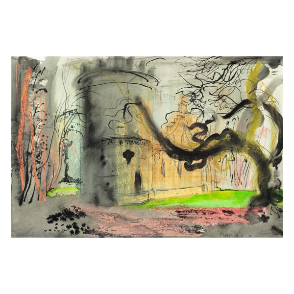 John Piper - Clytha Castle, 1976