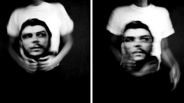 Barbara Astman, Dancing with Che, Diptych #17 & 8, 2002