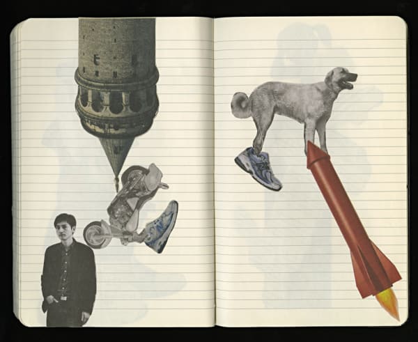 Barbara Astman, Daily Collage #51, 2011