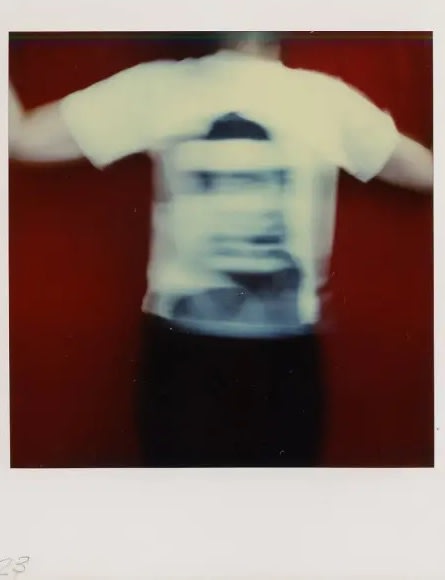 Barbara Astman Dancing with Che, No.23, 2002, polaroid 3.5 x 4.5 in. (9 x 11 cm)