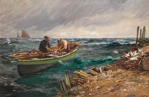 Counting the Catch, 1902 by Charles Napier Hemy