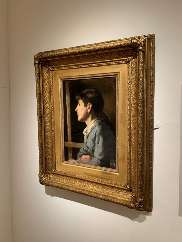 Sarah Ann Stevenson (1883) by Henry Scott Tuke; at the Falmouth Art Gallery