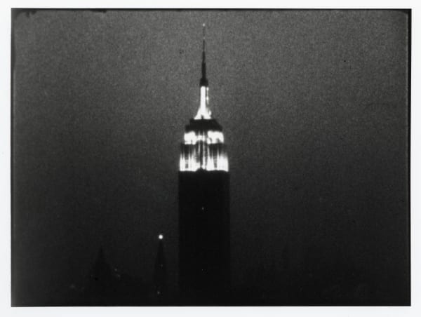 Empire, 1964 by Andy Warhol, Black and White/Indie Film, Courtesy of The Andy Warhol Museum, Pittsburgh, at Coskun Fine Art