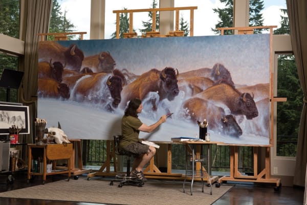 COLD AIR DEEP POWDER, ARTIST RECEPTION John Banovich