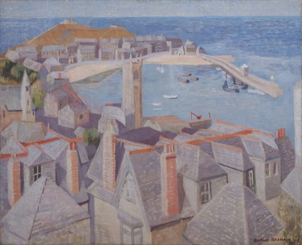 Wilhelmina BARNS-GRAHAM (1912 – 2004) View of St Ives, 1940 Oil on canvas 25 x 30 ¼ inches / 63.5 x 76.5 cm