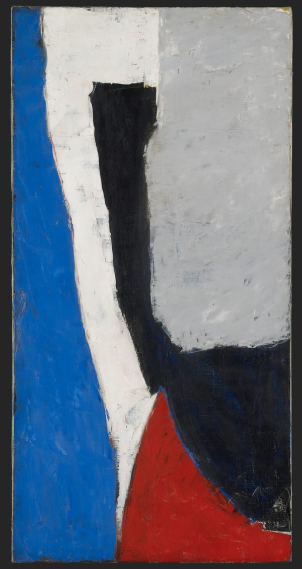 Roger HILTON (1911-1975) September, 1953 Oil on canvas 30 x 15 inches / 76 x 38cm Signed and dated verso