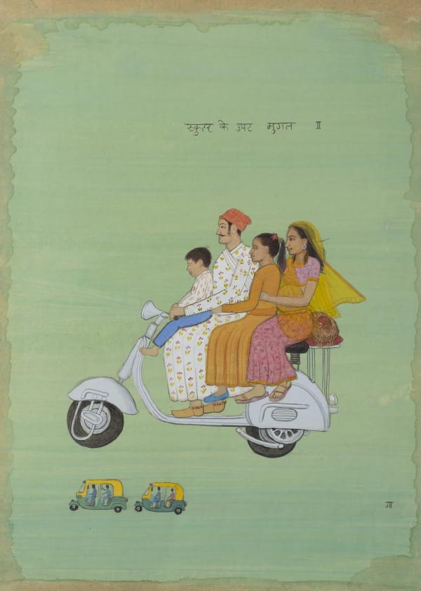 Jethro BUCK (b.1986) Mughals on a Vespa, 2019
