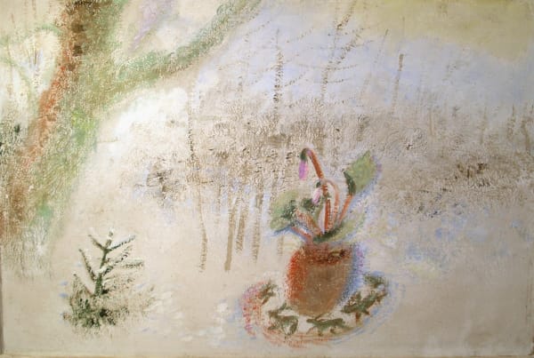 Winifred NICHOLSON (1893-1981) Snowy Dance, 1972 Oil on canvas 20 x 30 inches / 74 x 48 cm