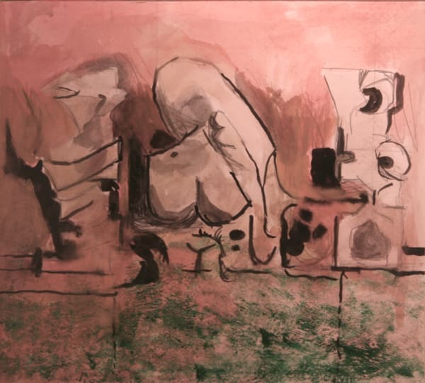 Graham SUTHERLAND (1903 – 1980) Three Rocks, 1966 Gouache and pencil on paper 12 x 13 inches / 30.5 x 33 cm