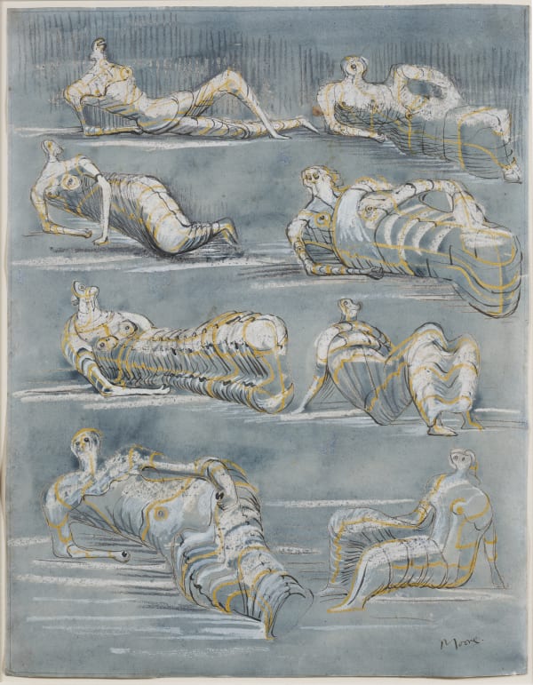 Henry Moore - Reclining Figures, 1939