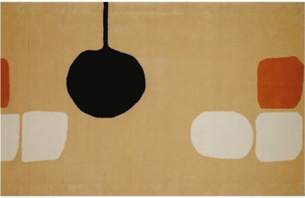 William Scott - Still Life with Orange Notes, 1980