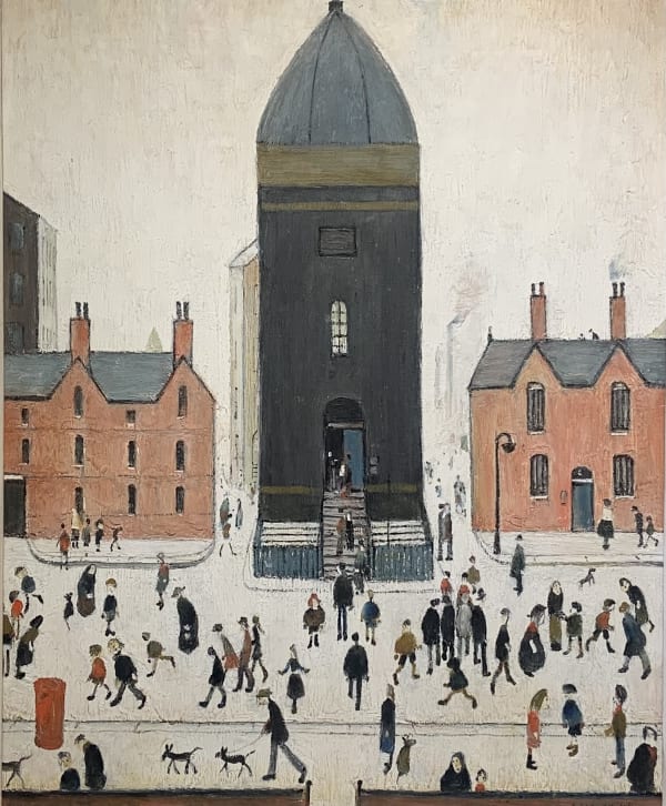 Laurence Stephen Lowry - Head of a girl / Girl with blonde hair, undated