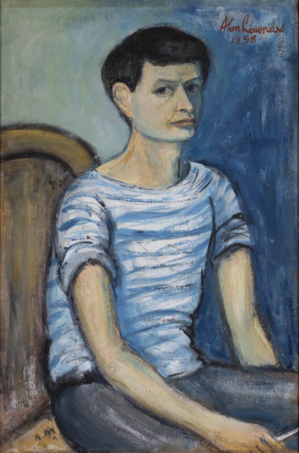 Alan Lowndes, Self Portrait, 1958