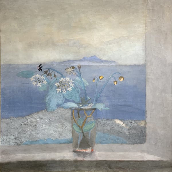 Winifred Nicholson, The Isle of Man from St. Bees, c. 1945