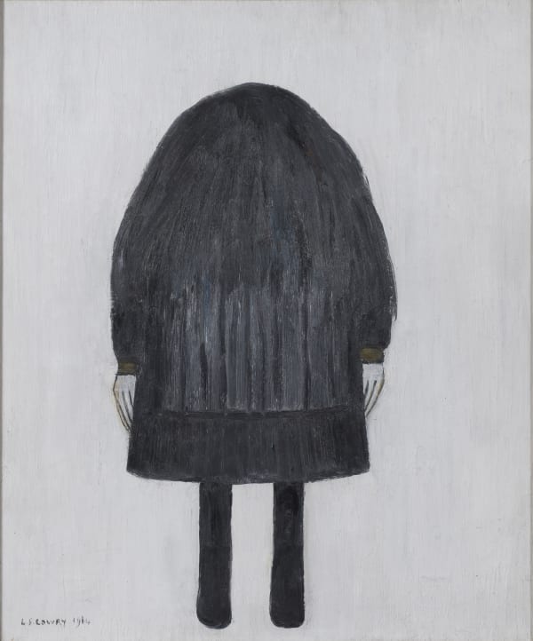 Laurence Stephen Lowry, Girl Seen from the Back, 1964