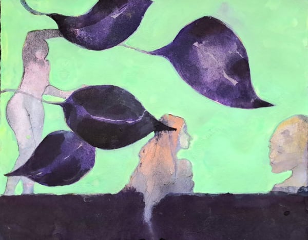 Jonathan Huxley, Gabriel's Girls (after Rosetti), 2026