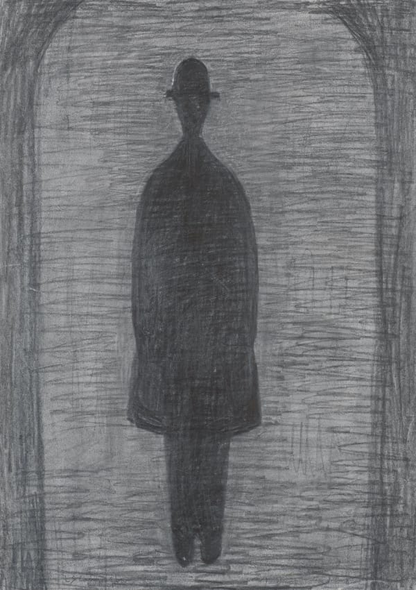 Laurence Stephen Lowry, Untitled (Man at Door), 1962