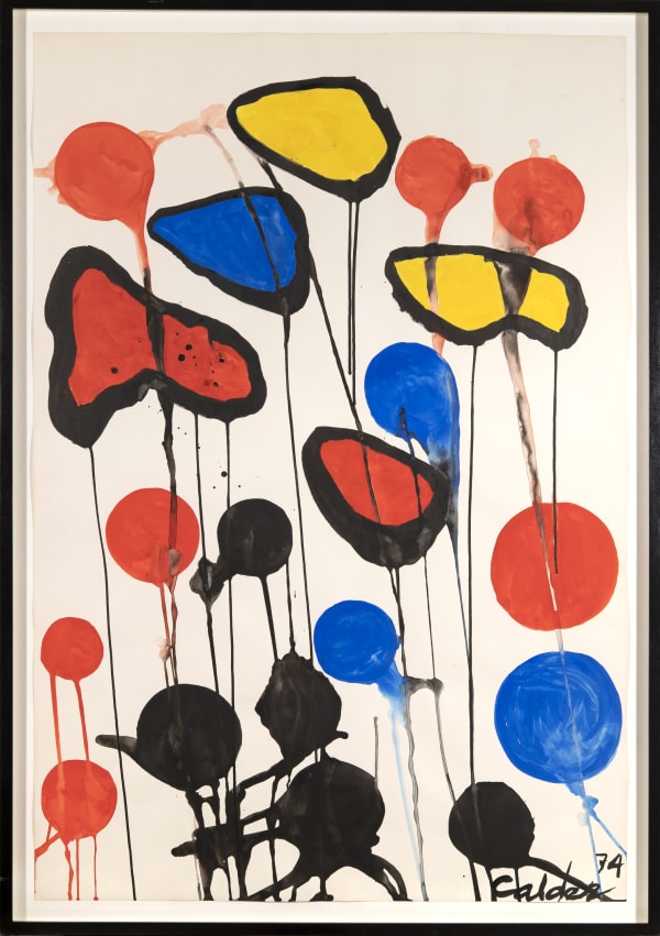 Alexander Calder, Coquelicots, 1974