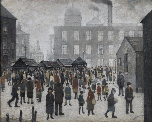 Laurence Stephen Lowry, The Market Place