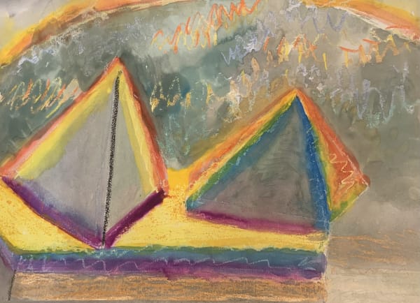 Winifred Nicholson, Two Prisms, c. 1977