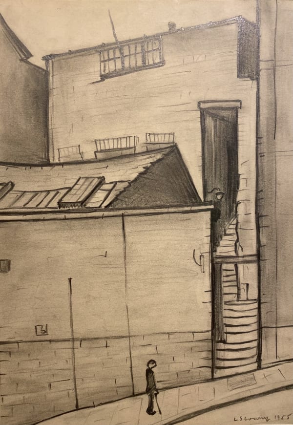 Laurence Stephen Lowry, View of Whitby , 1955