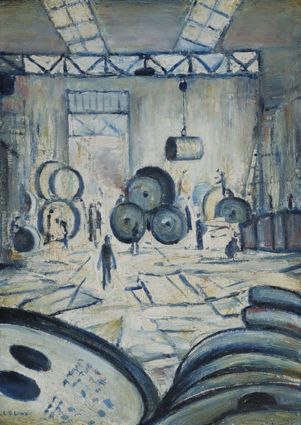 Laurence Stephen Lowry, Boiler Works , c. 1942