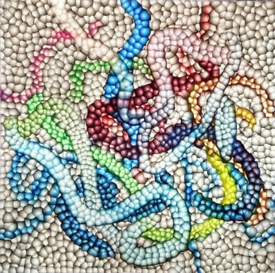 Ross Bleckner, Study for Color Replication , 1998