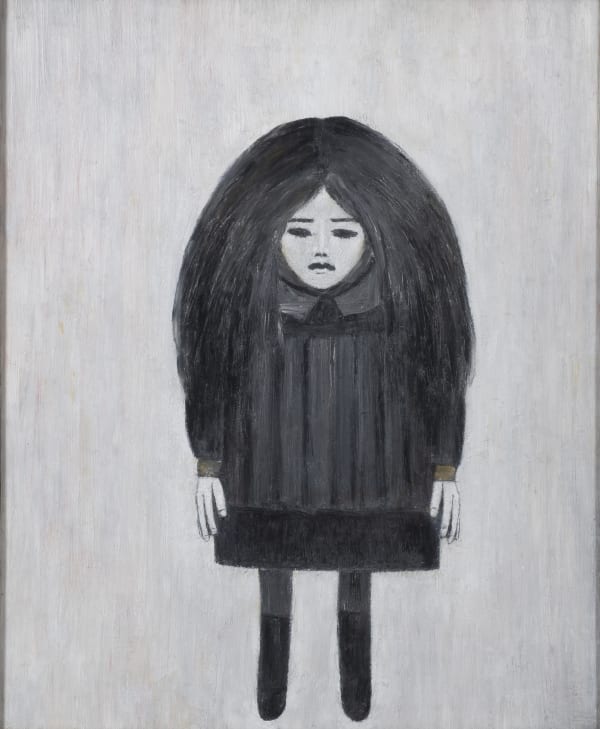 Laurence Stephen Lowry, Girl Seen from the Front , 1964