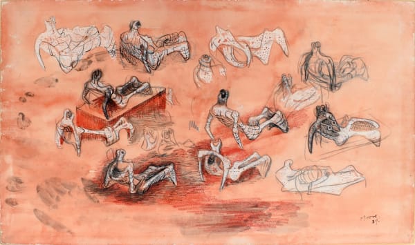 Henry Moore, Reclining Figures, 1939